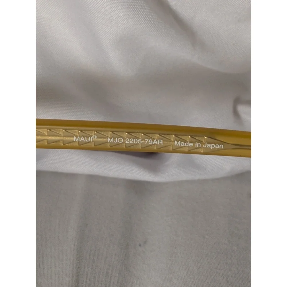 Maui Jim MJO 2205-79AR Eyeglasses Glasses Matte Translucent Amber - Arrow Core